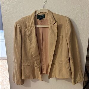 Lauren Ralph Lauren Beige Women's Blazer